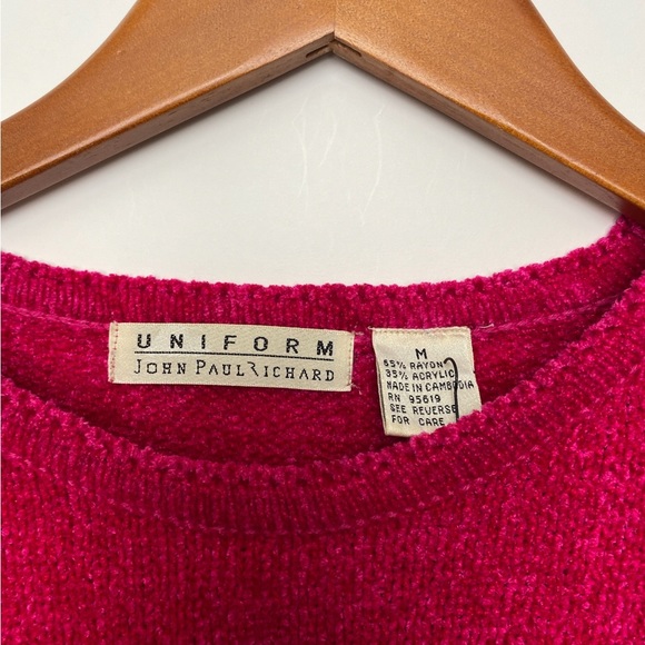 Vintage Y2K chenille sweater - Picture 4 of 5